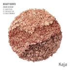 Kaja Beauty Bento Collection - Bouncy Eyeshadow Trio | Peach Orange Tones, Travel Size, 02 Orange Blossom, 2019 Allure Best of Beauty Award, 0.03 Oz