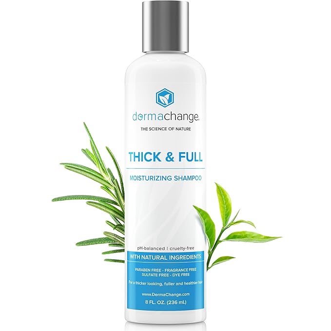 Hair Growth Shampoo for Thinning Hair and Hair Loss - Volumizing and Thickening Sulfate-Free Formula for Men and Women - Enhances Shine and Body for Color-Treated Hair with Aloe Vera (8oz)