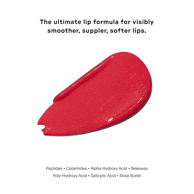 U Beauty The PLASMA Tinted Lip Compound - Anti-Aging & Anti-Wrinkle Lip Gloss, Hyaluronic Acid, Shea Butter & Peptides for Hydration & Plumping,Fortune - 15 mL