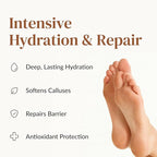 Epielle Hydrating Foot Mask 6 Pairs, Relieve and Soften with Shea Butter & Jojoba Oil, Deep Moisturizing Socks for Dry, Cracked Feet, Self Care Gifts for Women, Spa Kit, Stocking Stuffers