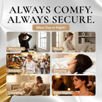 100% Pure 22 Momme Mulberry Silk Scrunchies (Set of 3) | Highest grade (6A) Luxury Hair Ties| (Black,White,Pink) | (Black, Standard)