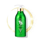 TS Gold Plus Shampoo | Hair Loss Shampoo with Biotin, Gold Extract & Niacinamide | Scalp Circulation & Volume Care | Sulfate-Free Korean Hair Care for Thinning Hair (17.6 Fl Oz / 500mL)
