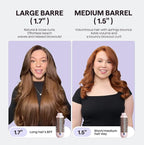 Wavytalk Thermal Brush, Blowout Express 1.7 Inch Blowout Brush, Negative Ion Technology for Creating Smooth Relax Blowouts, Give The Hair Body and Shine, Millennial Pink