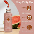 Tanning Drops to Drink | Oral Sunless Tanning Drops for Natural Sun-Kissed Glow | Vegan, Watermelon Flavor for Face & Body | Supports Healthy Skin Radiance for All Skin Types | 1.69 Fl Oz (M-1Pack)