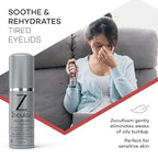 Zocular ZocuFoam Eyelid Cleanser - Foaming Eyelid Scrub - Natural pH Balanced Solution - 1.7 FL OZ (50mL)