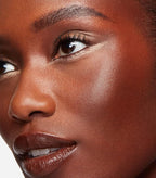 MAKE Beauty Heat Stroke Cream Blush Stick for Cheeks with Natural Hydrating Dewy Finish. Creamy Gel Blush Balm - Shade Baked, Deep Chocolate Brown Cheek Tint