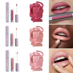 Runway Rogue Silk Glam Liquid Lipstick Lip Trio, Long Wear Frosted Liquid Lipstick Pack, (‘First Class’, ‘Jet Set’, ‘Trophy Wife’)