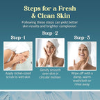 Envy Hyaluronic Acid & Salicylic Acid Face Scrub - Hydrating, Moisturizing & Anti-Aging Facial Exfoliating Scrub - Dermatologist Tested, Clean Beauty for All Skin Types - 6.76 Oz