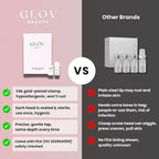 Glov Beauty Micro Infusion Hair Renewal Kit – 0.25mm Gold Derma Stamp with Hyaluronic Acid, Peptide & Botanical Serum Ampoules | Hydrating Scalp Treatment for Fuller, Thicker-Looking, Healthier Hair