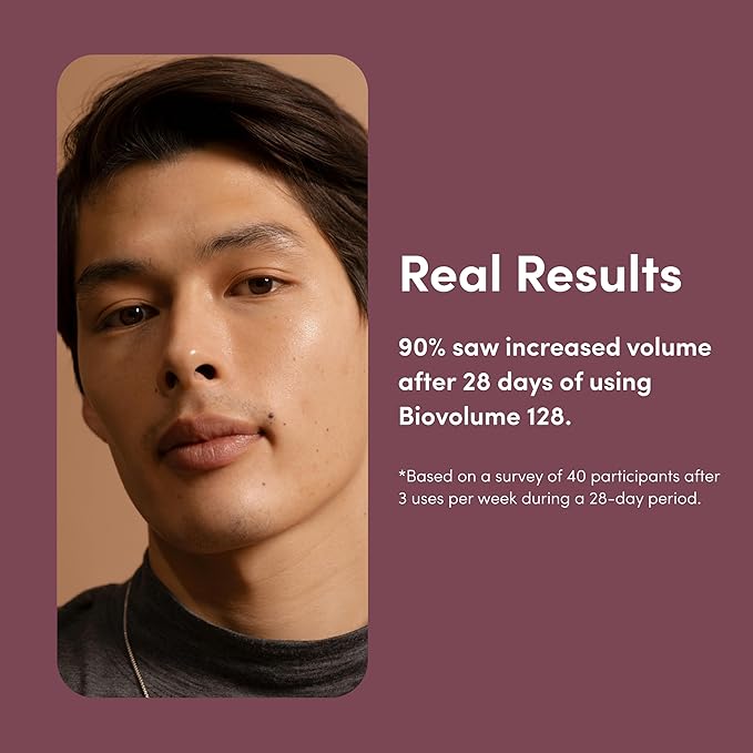 hims Max Volume Shampoo, 2 Pack - Volumizing Natural Shampoo for Men with Biotin - Adds Volume, Shine & Bounce - Citrus Spice - 2 x 6.4 fl oz