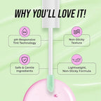 The Beauty Spy Yuli Color Changing Lip Oil | Hydrating Lip Gloss Korean | pH-Reactive Non Sticky Lip Gloss Formula With Argan Oil, Squalane, Shea Butter | Glass Shine Effect (Green Plum)