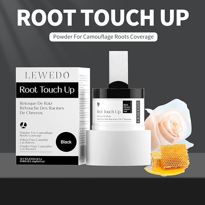 Hairline Powder 24H Stain-Proof, Root Touch Up Hair Color for Gray Coverage,Bald Spot Concealing Hair Shadow Powder for Women & Men,Natural-Looking (Light Blonde)