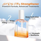 modelones Nail Strengthener Clear Nail Polish strengthener and growth Nail Repair for Damaged Nails Hardener Extra Strong and Growth Natural Nail Care Gifts for Women Concealer Polsih 15ml