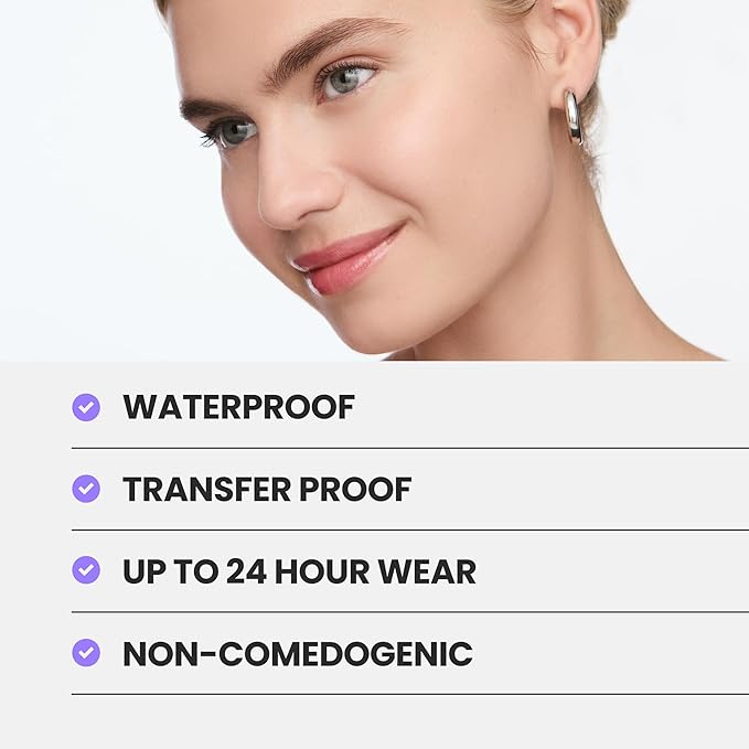 Wonderskin Hyper Bond All-Day Stay Serum Foundation – Waterproof, Transfer-Proof, 24HR Longwear Face Makeup with Niacinamide & Hyaluronic Acid – Lightweight, Natural Finish (Haze)