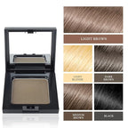 VOLLUCK Root Touch up Powder, Long-lasting Gray Hair Cover up Powder for All Hair Types, Waterproof for Women and Men (Light-Brown, 0.42 0unce)