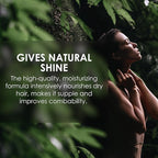 Jean & Len Rosemary & Ginger Conditioner, for dull and lackluster hair, provides intensive care and improves combability, with a spicy scent, without parabens or silicones, 10.14 Fl. Oz.