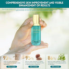 Snail Mucin Face Serum with Hyaluronic Acid – Anti-Aging Facial Serum for Fine Lines, Wrinkles & Dull Skin – Hydrating & Firming Essence for All Skin Types, 1.18 fl oz