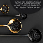 Black Caviar Under Eye Cream – Anti Aging Skin Care Moisturizer Cream | Instant Hydrating, Collagen Puffiness and Bags Reducer, Wrinkles Repairing & Circle Remover Treatment