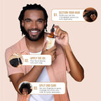 Afrocenchix Soothe Scalp Oil – Growth Oil Treatment for Afro & Curly Hair – Itchy Scalp Relief, Moisture, Vegan – 100ml