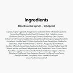 Blanc Essential Lip Oil - 50HR Moisturizing, Hydrating & Color Changing Korean Tinted Lip Oil Gloss Makeup with 6 Plant Extracts - Lightweight, Non-Sticky Finish 0.15 fl oz (#03 Apricot)