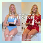 Sun Labs Self-Tanning Lotion, Exfoliator, and Extender for a Golden Glow - Very Dark - 3-Pack 8 oz. Bottles