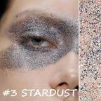 Roll-on Face Body Glitter Gel for Women Kids, Holographic Chameleon Color Glitter Gel Long Lasting Shimmer Makeup for Singer Concerts Music Festival Halloween Rave Accessories (#3 Stardust)