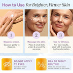 LilyAna Naturals Eye Cream for Dark Circles and Puffiness, Under Eye Cream for Wrinkles and Bags, Anti Aging helps Improve Dryness; for Sensitive Skin (1.7 Ounce, Pack of 2)