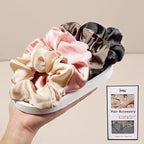 Hair Scrunchies for Women - Hair Ties No Damage Both for Thick Hair or Thin Hair Curl Hair No Crease Scrunchies Ponytail Holder No Hurt Your Hair