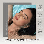 6 PCS Glitter Freckles Face Tattoo, Gold&Silver Waterproof Face Sparkle Glitter Speckles Patches for Women, Cute Star Metallic Glitter Temporary Tattoo Makeup Accessories for Festival #Set A