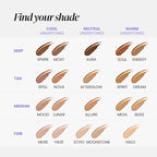 Wonderskin Hyper Bond All-Day Stay Serum Foundation – Waterproof, Transfer-Proof, 24HR Longwear Face Makeup with Niacinamide & Hyaluronic Acid – Lightweight, Natural Finish (Halo)