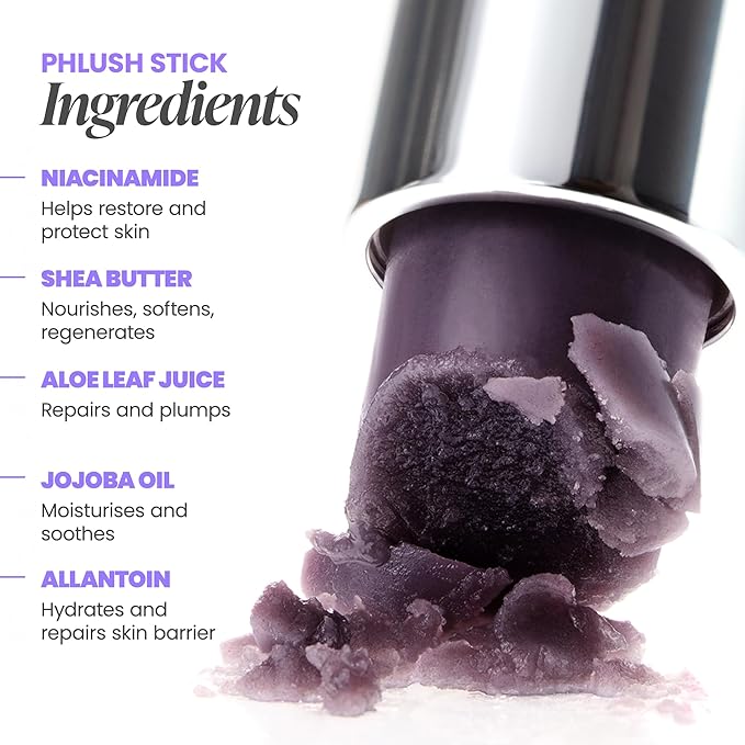 Wonderskin Blush Stick pH-Activated - pHlush Multi-Use Stick, Cream Tint for Cheeks and Lips, Cooling Nourishing Color-Adjusting Makeup