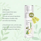 Natural Hair Growth Oil Spray:Rosemary Castor Batana Oil & Rice Water Lotion for Hair Growth ，Promotes Fuller Follicles for Women & Men – All Hair Type