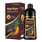 Blonde Brown Hair Dye Shampoo 3 in 1, Long-lasting & Natual Hair Color Shampoo, Herbal Ingredients Natural Shampoo Hair Dye Effect in Minutes for Men Women 500ml