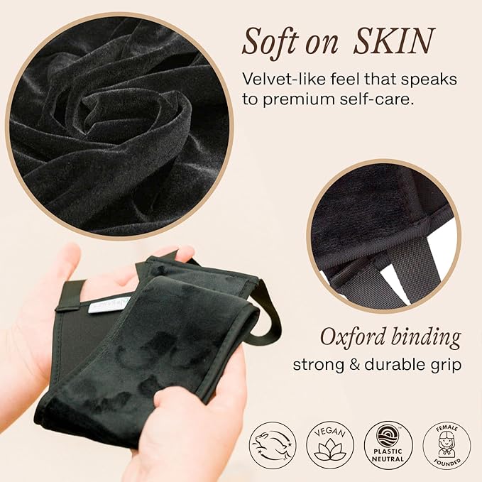 Self Tanner Back Applicator - Ultra Soft Sunless Tanning Applicator for the Perfect Streak-Free Fake Tan, Velvety Soft Tanning Lotion Applicators, Reusable, Use With Any Self Tan Product