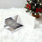 Highly Pigmented Chameleon Eyeshadow Palette, 12 Colors Sparkle Creamy Duo Chrome Multidimensional Eye Shadow Pallet, Long-Wearing Formula,easily blendable,Vegan & Cruelty Free (#04)