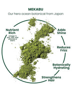 MASAMI Mekabu Hydrating Shine Serum | Sulfate Free | Paraben Free | Phthalate Free | Cruelty Free | Vegan | Salon Quality | Color Safe