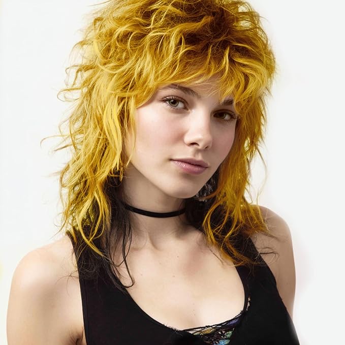 VOLLUCK Temporary Hair Color Spray, Instant Washable Hair Dye for All Hair Types, Vibrant Color for Party, Halloween, Cosplay, and Daily Use (#1 Blonde)