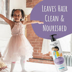 2 in 1 Natural Kids Shampoo and Conditioner, Tear Free | For Toddlers with Curly Hair | For All Kids Hair Types | Coconut & Lime Twist, Made in the USA, 32 Fl Oz
