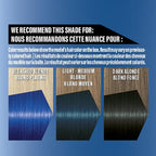 got2b Color Remix Semi-Permanent Hair Color, Blue Euphoria 095, Customizable Temporary Hair Dye to Create A Vibrant or Pastel Shade, Easy At-Home Application, Lasts Up to 15 Washes