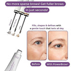 Rumi Cosmetiques PowerBrow+ Tinted Eyebrow Gel For Mature Women - Defines, Fills, Thickens Brows - 2-in-1 Formula - Natural Color, Quick Fixing, Long-Lasting - Hypoallergenic - Dark Brown (Espresso)