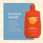 Tanning Club - Royal Tanning Balm - Hydrating Gel with Jojoba and Coconut Oil - Botanical Outdoor Sunscreen - 150 ml