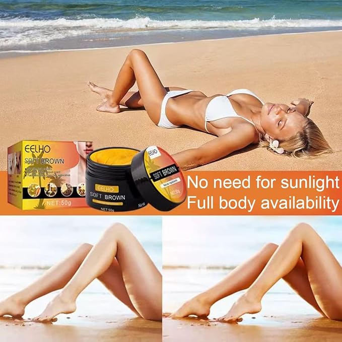 Natural Tanning Gel | Tanning Lotion | Tanning Gel, Lngredients:Carrot, Indoor/Outdoor Tanning Lotion for Tattoo & Color Fade Protection, Anti-Orange, Anti-Aging & Anti-Wrinkle Natural.