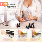 ROSALIND Glitter Gel Nail Polish, 8 Color Gold Glitter Gel Polish Sparkle Diamond Effect Sparkling Collection Soak Off Led Nail Art DIY Salon Gifts For Women