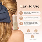 Kitsch Hair Perfume for Women - Warm Sugar | Clean, Deodorizing & Patented Odor-Eliminating Technology Hair Spray & Body Mist - Freshen Hair, Body & Pillows - Pink Grapefruit & Vanilla Scent - 50mL