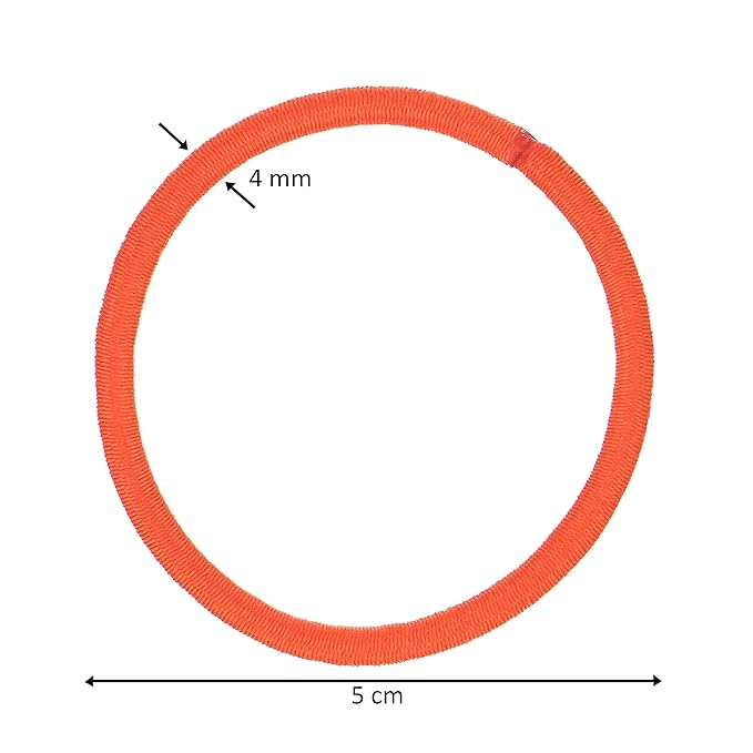 Expressions 216-Piece Elastics Value Pack: 4mm Earth Tones/Neutral Colors Hair Ties, No Metal Ponytail Holders for All Hair Types Including Thick and Curly