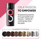 GBG Hair Fibers for Thinning Hair & Bald Spots (Light Blonde) - 25g Bottle - Conceals Hair Loss - Instant Cover Up & Volume in 30 Seconds, Hair Powder for Women & Men - Cruelty Free