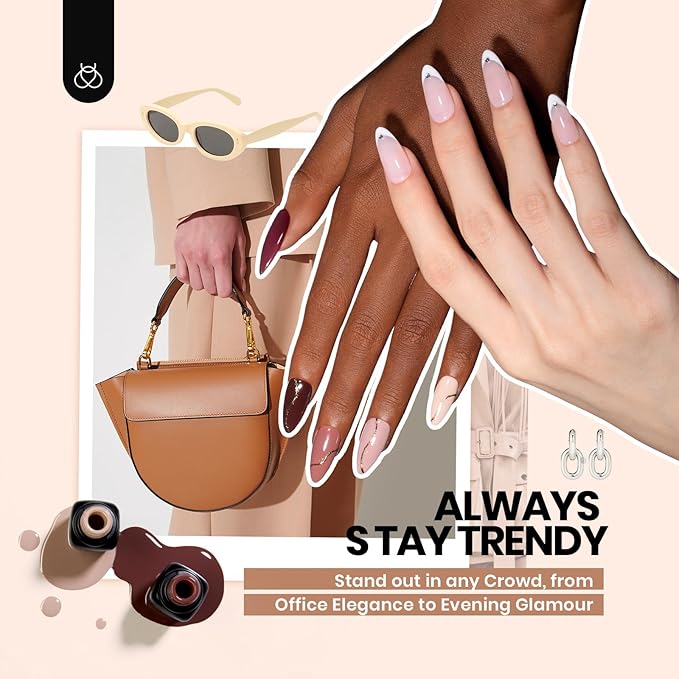 Beetles Gel Nail Polish Kit with U V Light - 75PCS Chic Outfits 45 Colors Gel Polish Set All Season Nail Kit with 5PCS Base Top Coat Soak Off Nails Art Tools Perfect Manicure Set Gifts for Women