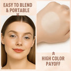 FV Cream Shimmer Eyeshadow Stick，Long Lasting & Waterproof, Multi-Use & High Pigment Eyeshadow Makeup Stick, Pearl Shimmer