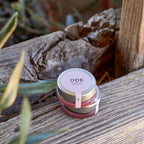 Lip Balm: Kiss of Blush (3-pack) by ODE Olive Oil Beauty, Organic EVOO, California Made, Luxurious Lip balm
