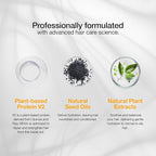 GK HAIR Balancing Shampoo Cleanses and Removes Buildup with Keratin Treatment For Oily Control Flaky Itchy Dry Scalp Thinning nourishing Hair Sulfate Free Women and Men – 10.1 Ounce